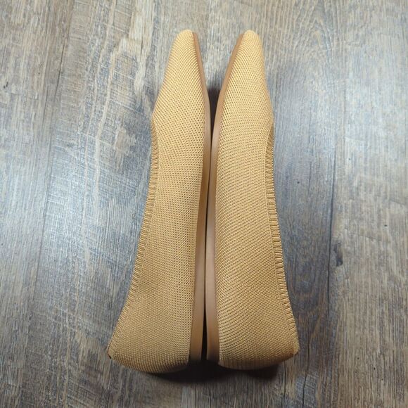 Vivaia Aria Women’s EU 41.5 US 10 Pointed Toe Ballet Flats Nutmeg Slip On Shoes - Picture 9 of 13